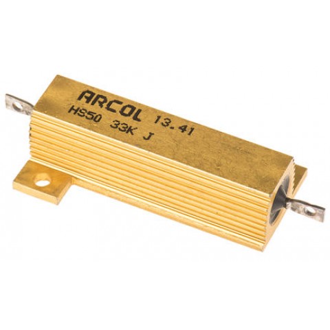 HS 50W 33K J HEATSINK RESISTOR 5% 